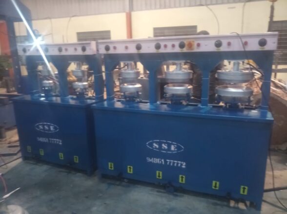 Hydraulic Paper Plate Making Machine SS Engineering works Thiruvallur