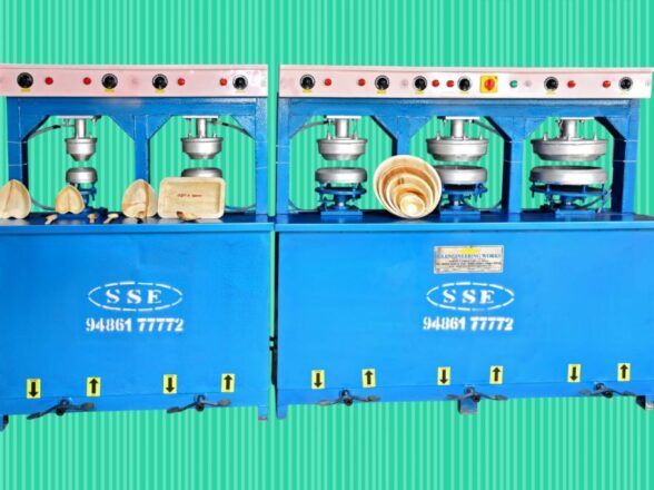 Fully Automatic Areca Leaf Plate Making Machines