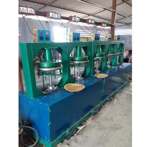 Eight die areca plate machine